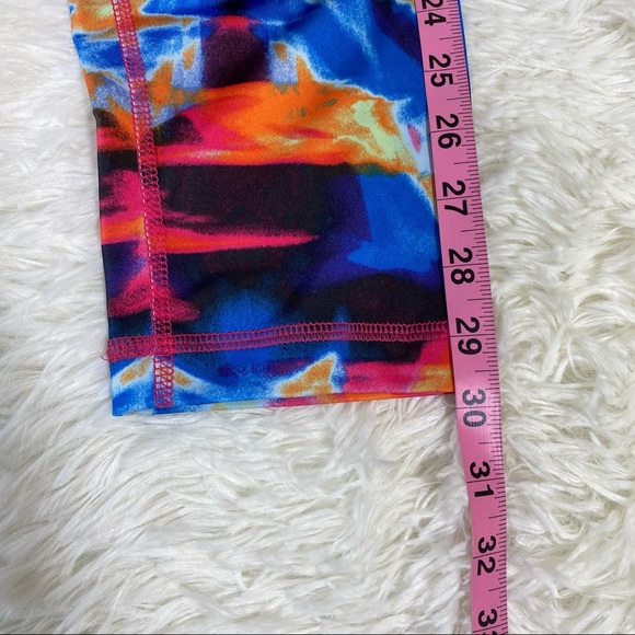 90 Degree By Reflex Capris Legging Multicolored - Picture 6 of 7